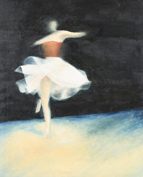 ESCUELA ESPAÑOLA, SIGLO XX. "BAILARINA". 