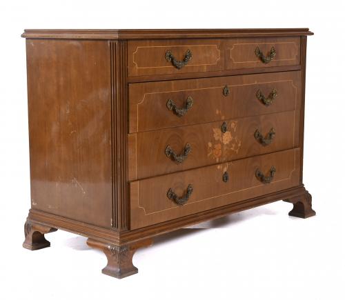 SPANISH CHEST OF DRAWERS, NEO-CLASSICAL STYLE, MID 20TH CEN