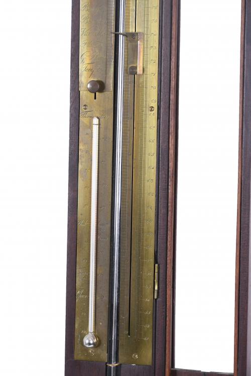 FRENCH BAROMETER AND THERMOMETER, EARLY DECADES 20TH CENTUR