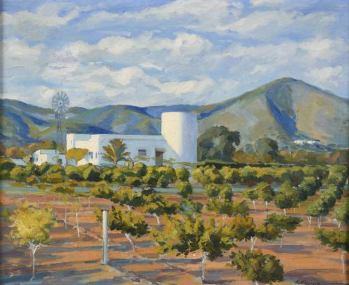 ANTONI SELVAGGIO MANCINI (1921-2008). "FINCA LLAMBIAS, SANT JOSEP DE SA TALAIA, IBIZA".