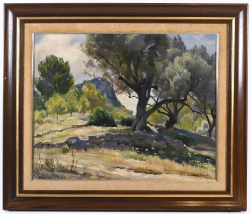 LLUÍS MUNTANÉ MUNS (1899-1987). "PAISAJE".