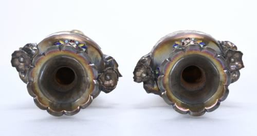 PAIR OF SMALL JAPANESE VASES, SECOND HALF OF THE 19TH CENTU