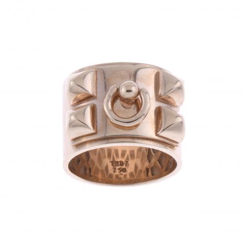 "HERMÈS" STYLE RING.