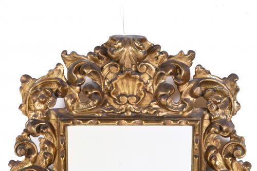 SPANISH ORNAMENTAL MIRROR, 19TH CENTURY.