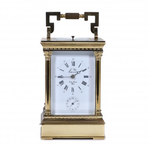 L'EPÉE. FONDÉE EN 1839, SAINTE-SUZANNE. FRENCH TRAVEL ALARM CLOCK, SECOND HALF OF THE 20TH CENTURY. 