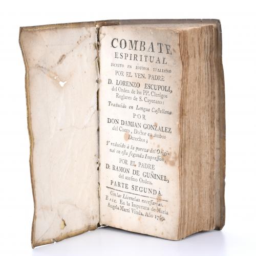 THREE 18TH CENTURY BOOKS ON VARIOUS SUBJECTS.