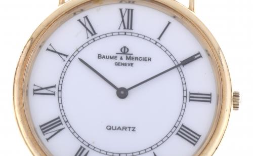 BAUME & MERCIER. MEN&#39;S WRISTWATCH.