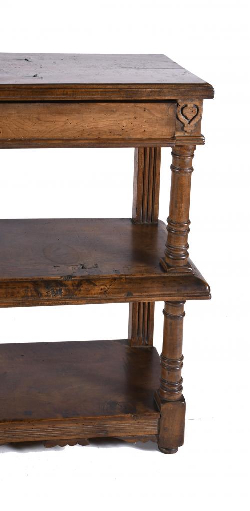 CATALAN SIDEBOARD WITH DRAWERS. 19TH CENTURY. 