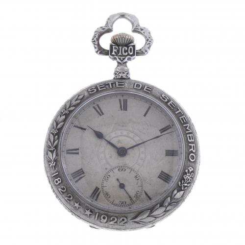 POCKET WATCH CELEBRATING THE CENTENARY OF THE INDEPENDENCE OF BRAZIL. 1822-1922