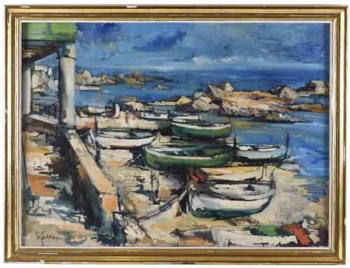 JOAN SERRA MELGOSA (1899-1970) "CALELLA".