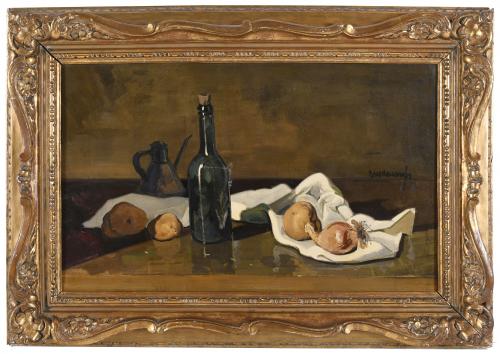 RAFAEL DURANCAMPS (1891-1979). "STILL LIFE".