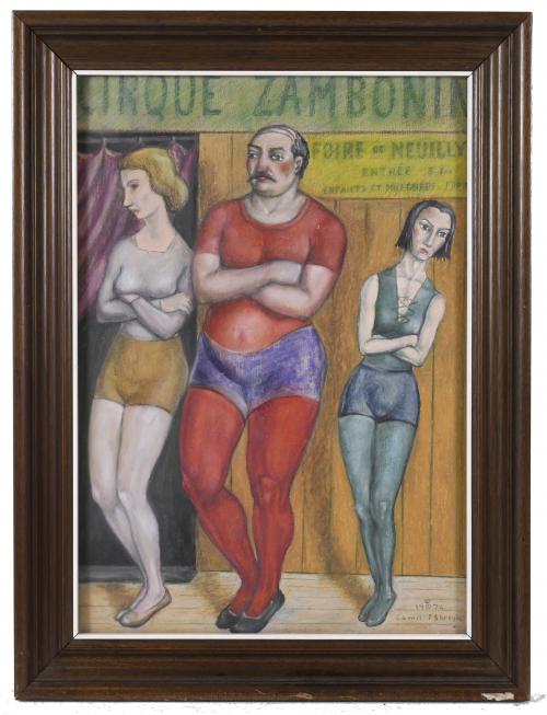 CAMIL FÀBREGAS I DALMAU (1906-2003). "CIRCUS CHARACTERS", 1