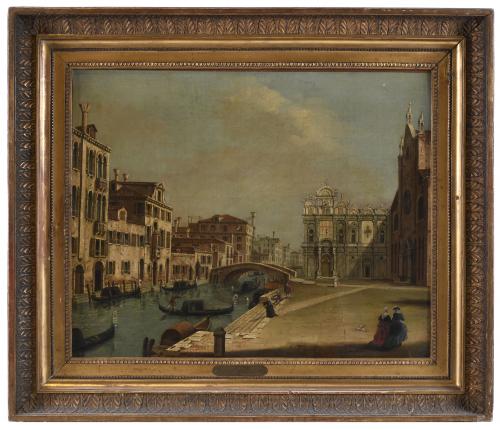 FOLLOWER OF BERNARDO BELLOTTO (1721-1780). "VENICE".