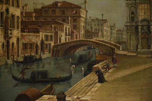 FOLLOWER OF BERNARDO BELLOTTO (1721-1780). "VENICE".