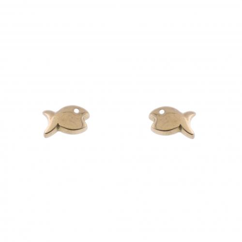 FISH-SHAPED CHILDREN'S EARRINGS.