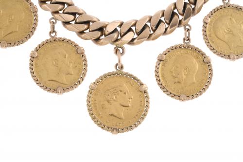 COINS BRACELET.