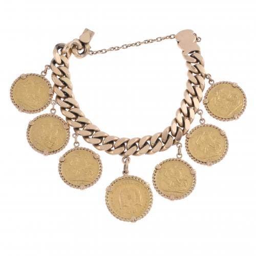 COINS BRACELET.