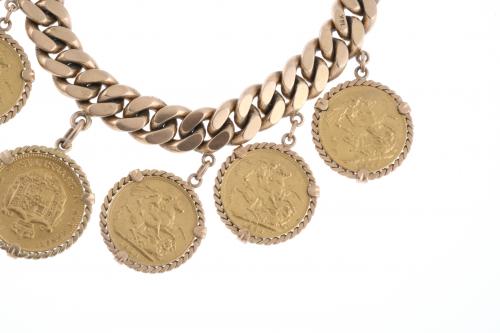 COINS BRACELET.