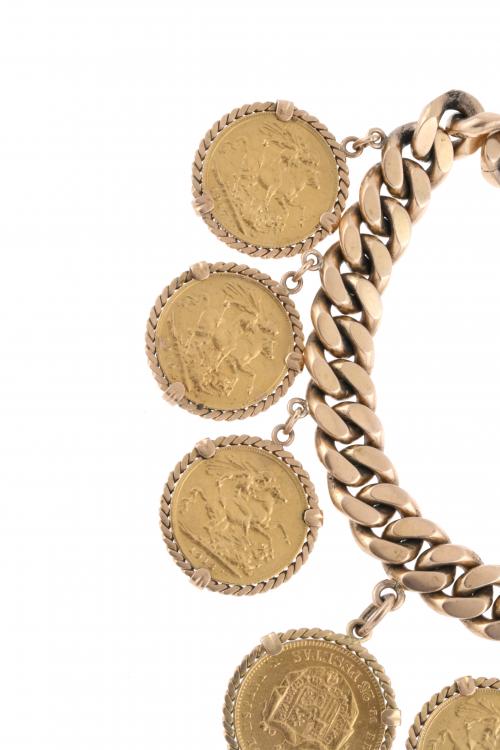 COINS BRACELET.