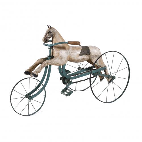 HORSE TRICYCLE, EARLY 20TH CENTURY. 