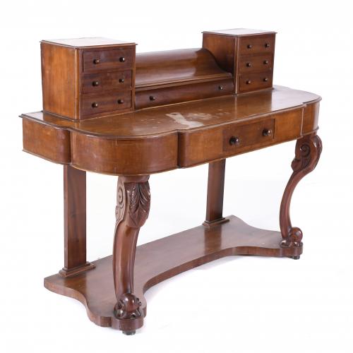 VICTORIAN STYLE DESK, EARLY 20TH CENTURY.