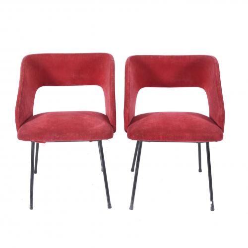 OLLI MANNERMAA (1921-1998). PAIR OF KILTA ARMCHAIRS, 1960's.