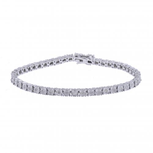 DIAMONDS RIVIÈRE BRACELET.