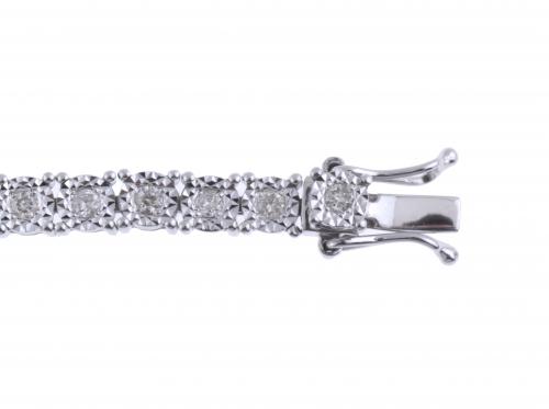 DIAMONDS RIVIÈRE BRACELET.