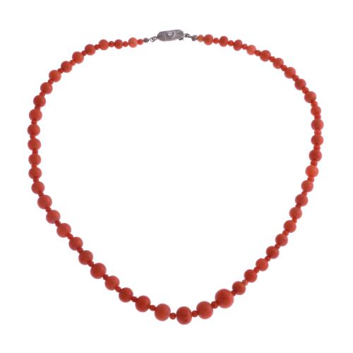 CORAL NECKLACE.