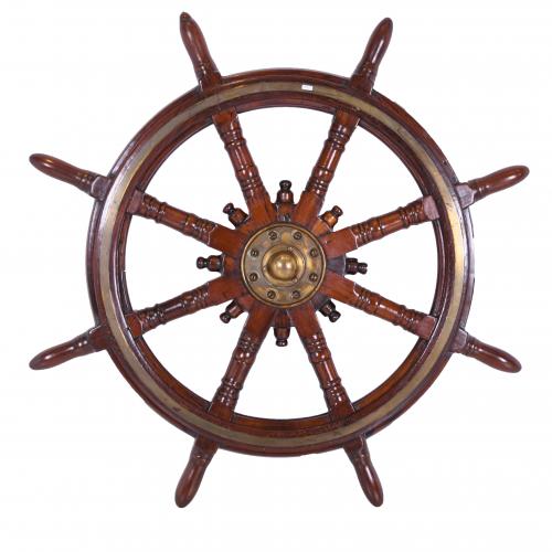 SHIP'S WHEEL, 20TH CENTURY. 