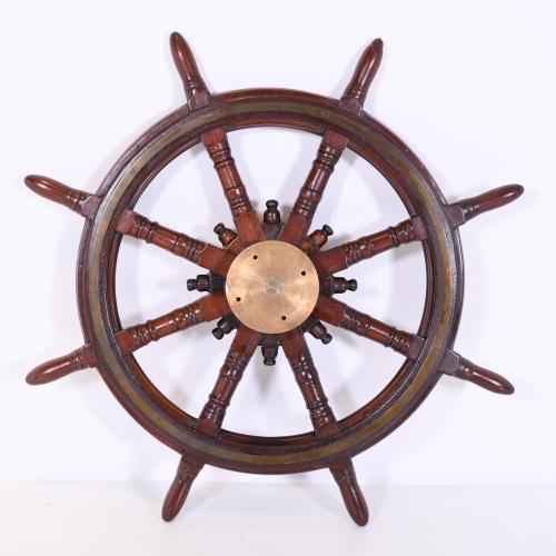 SHIP&#39;S WHEEL, 20TH CENTURY. 