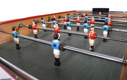 RENÉ PIERRE.  PROFESSIONAL TABLE FOOTBALL, 1960-1970. 