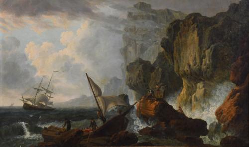 ALEXANDRE -JEAN NOËL (1752-1834).  "STORM".