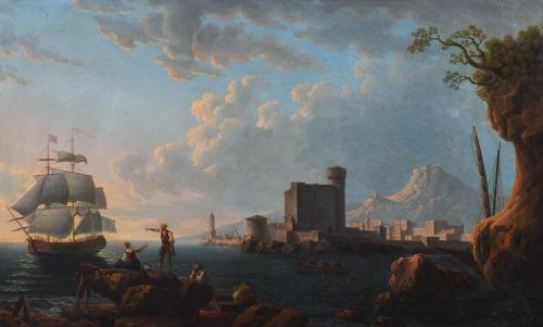 ALEXANDRE -JEAN NOËL (1752-1834). "SEASCAPE".