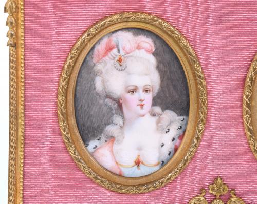 SECOND HALF OF 19TH CENTURY FRENCH SCHOOL. MINIATURES OF TH