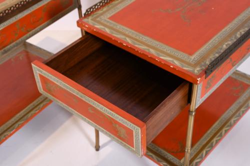 AFER MODELS BY MAISON JANSEN. PAIR OF SIDE TABLES, CIRCA 19