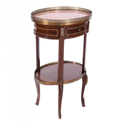 TRANSITION STYLE SIDE TABLE, EALRY 20TH CENTURY. 