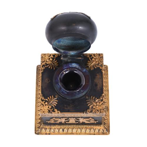 EMPIRE PERIOD INKWELL, CIRCA 1820. 