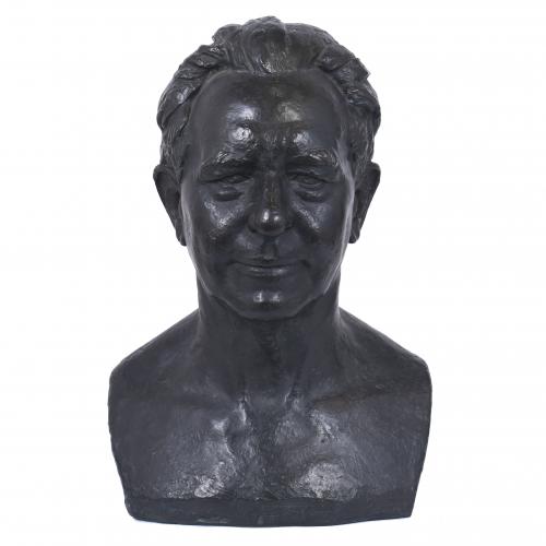 JOSEP CLARÁ (1878-1958). MAN'S BUST.