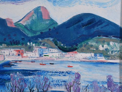 MANUEL CAPDEVILA MASSANA (1910-2006).  "PORT D&#39;ANDRAITX", 1