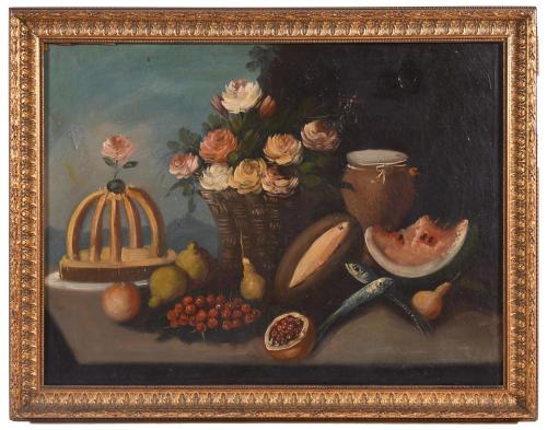 20TH CENTURY SPANISH SCHOOL. "STILL LIFE".