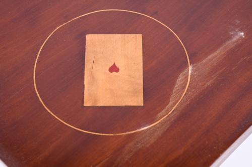 DUTCH NEOCLASSICAL-STYLE GAMING TABLE, LATE 19TH CENTURY. 