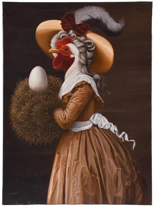 GERVASIO GALLARDO (1934).   "LA DAMA GALLINA".