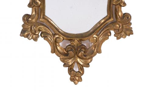 SPANISH ORNAMENTAL MIRROR, CHARLES III STYLE, FIRST HALF OF