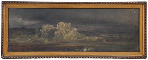 RAMÓN MARTÍ ALSINA (1826-1894). "PAISAJE".