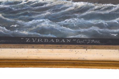 20TH CENTURY SPANISH SCHOOL. "ZURBARAN" Cap. J. Parés, 1903.