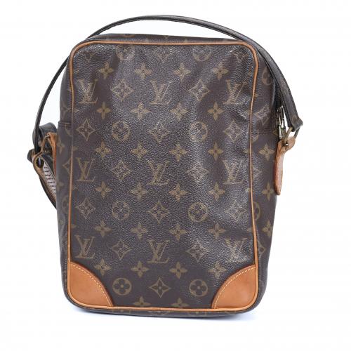 LOUIS VUITTON. BOLSA DE HOMBRO MODELO "DANUBE", CIRCA 1990. 