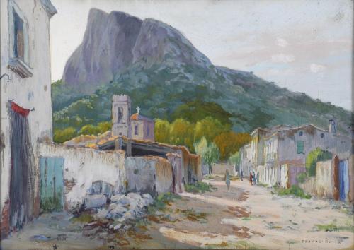  FRANCISCO PLANAS DORIA (1879-1955).  "ESTARTIT, ROCA MAURA".