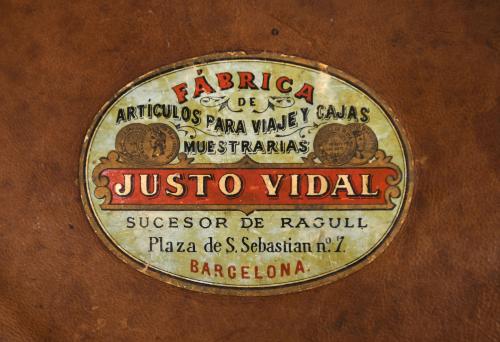 BAÚL DE VIAJE, CIRCA 1920.