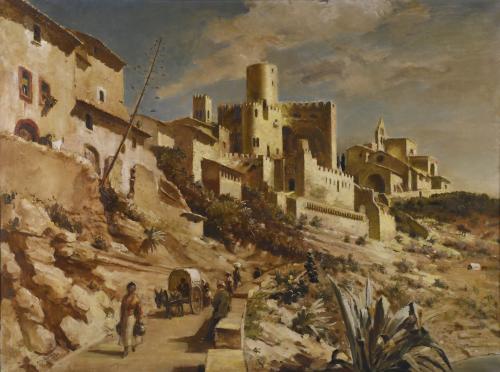 ESUELA ANDALUZA, SIGLO XX. "ALCAZABA", 1953.